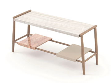 LANDFORM - Travertine console table by Stylish Club - view 2